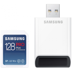 Card de Memorie Samsung PRO PLUS 128GB CL10 CARD READER + USB