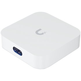 Ubiquiti UX-EU UniFi Cloud Gateway and WiFi 6 access point that runs UniFi Network. Powers an entire network or simply meshes as