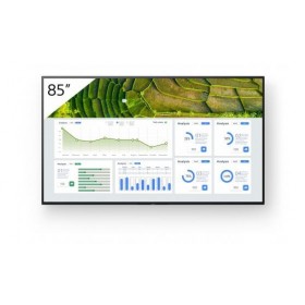 Monitor signage Sony BZ30L, 85", 440nit, 24/7, UHD, panel VA, D-LED, 15.9ms, contrast static 6000:1, contrast dinamic 300000:1, 