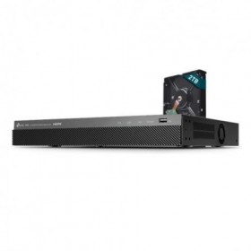 "8 Channel PoE+ Network Video Recorder SPEC: H.265+/H.265/H.264+/H.264, Up to 8MP resolution, Decoding capability/8-ch@2MP/4-ch 
