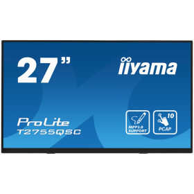 IIYAMA Monitor LED T2755QSC-B1 27” Optical Bonded PCAP 10pt IPS Edg...