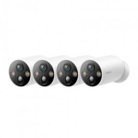 TP-LINK Tapo C425 Smart Wire-Free Indoor/Outdoor Security Camera, Senzor Starlight CMOS cu scanare progresivă de 1/3”, Lungime f