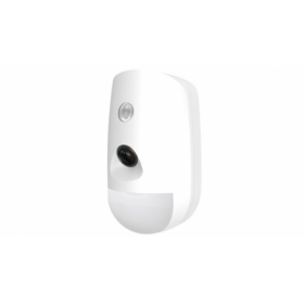 Detector PIR wireless  Hikvision DS-PDPC12PF-EG2-WE(B), frecventa de operare: 868MHz, Tri-X Wireless, raza dedetectie: 12M, ungh