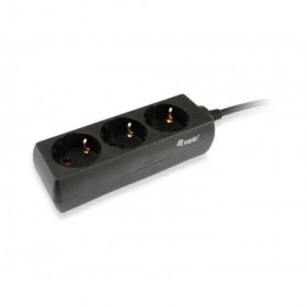 EQUIP 333280 3-Outlet Power Strip, 41x34x151mm