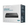 "8 Channel PoE+ Network Video Recorder SPEC: H.265+/H.265/H.264+/H.264, Up to 8MP resolution, Decoding capability/8-ch@2MP/4-ch 