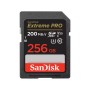 SanDisk Extreme PRO 256GB SDXC Memory Card + 2 years RescuePRO Deluxe up to 200MB/s & 140MB/s Read/Write speeds, UHS-I, Class 10