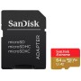 Card de Memorie MicroSDXC SanDisk, 64GB, UHS-I, Class 10, 80MB/s + Adaptor