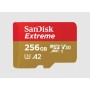 SanDisk Extreme microSDXC 256GB + SD Adapter + 1 year RescuePRO Deluxe up to 190MB/s & 130MB/s Read/Write speeds A2 C10 V30 UHS-