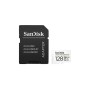 SanDisk High Endurance microSDXC 128GB + SD Adapter - for dash cams & home monitoring, up to 10,000 Hours, Full HD / 4K videos, 