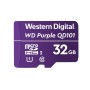 MicroSDHC Card WD Purple SC QD101 Ultra Endurance 32GB, SDA 6.0, Speed Class 10, TBW 16
