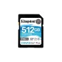 Kingston 512GB SDXC Canvas Go Plus 170R C10 UHS-I U3 V30