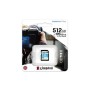 Kingston 512GB SDXC Canvas Go Plus 170R C10 UHS-I U3 V30