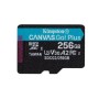 Kingston 256GB microSDXC Canvas Go Plus 170R A2 U3 V30 Card + ADP