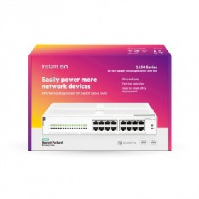 HPE Networking Instant On Switch 16p Gigabit CL4 PoE 124W 1430