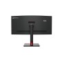 Monitor Lenovo ThinkVision T34w-30, 34" (3440x1440) WLED, Anti-glare, Curvature: 1500R, Speakers: Modular Soundbar Support, View