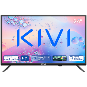 24", Black, HD Ready, Android TV 11, Black, 1366x768, 60 Hz, AV1, S...