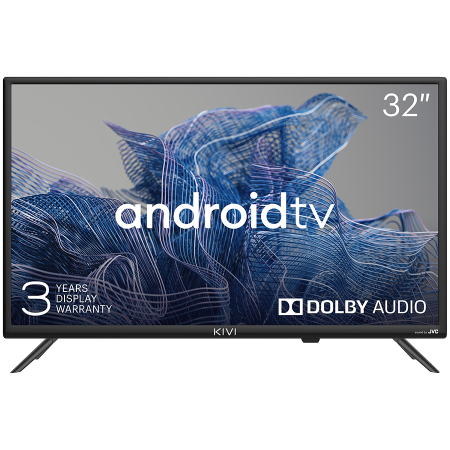 32" HD TV KIVI 32H740NB Smart TV Black