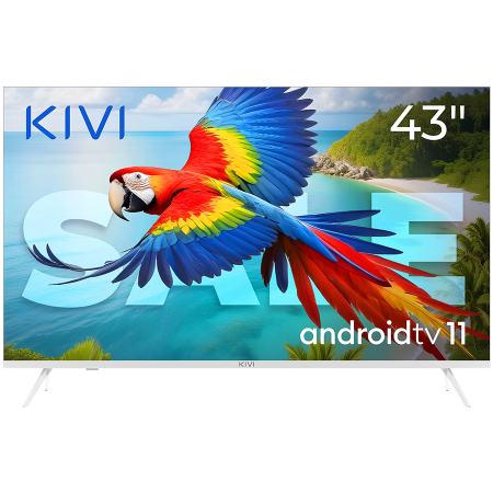 43', UHD, Android TV 11, White, 3840x2160, 60 Hz, Sound 2x12W, 53 k...