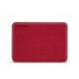 HDD Extern TOSHIBA CANVIO Advance 4TB, 2.5", USB 3.2 Gen1 (5Gbit/s), Backup and Security software, Textured Red, 217.5g