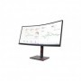 Monitor Lenovo ThinkVision T34w-30, 34" (3440x1440) WLED, Anti-glare, Curvature: 1500R, Speakers: Modular Soundbar Support, View