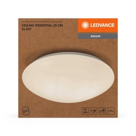 Plafoniera Ledvance Essential, excl.2xE27, Ø35cm / ↕ 12cm, IP20 ,me...