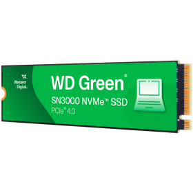SSD WD Green SN3000 1TB M.2 2280 S3-M PCIe Gen4 x4 NVMe, Read/Write...