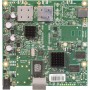 MIKROTIK placa de baza CPE RB911G-5HPACD, Procesor: 720Mhz, Dimansiuni:105x105mm, 128 MB RAM, stocare: 128 MB NAND, POE-in pasiv