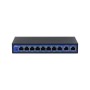 DAHUA WIRELESS ACCESS CONTROLLER DH-EAC10-P, Sursa POE 64W, Interfata: 10 x 10/100/1000 Mbps, WAN 1 × 1000 Mbps, IP20, Standarde
