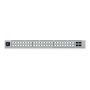 Ubiquiti Unifi Pro Max, Ethernet În-Band, (32) Porturi GbE RJ45, (16) Porturi 1/2,5 GbE RJ45, (4) Porturi 10G SFP+, 224 Gbps, su