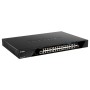 Switch D-Link DGS-1520-28MP, 28 porturi Gigabit,24 x 10/100/1000Base-T, 2 x 10GBase-T, 2 x 10G SFP+, Switching Capacity: 128 Gbp