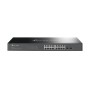 "JetStream™ 16-Port Gigabit Smart Switch with 2 Gigabit SFP Slots PORT: 16× Gigabit RJ45 Ports, 2× Gigabit SFP Slots SPEC: 1U 19