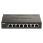 Switch D-Link DGS-1100-08PV2, 8 port, 10/100/1000 Mbps