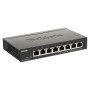 Switch D-Link DGS-1100-08PV2, 8 port, 10/100/1000 Mbps