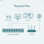 Switch TP-LINK LS1008, 8 port,10/100 Mbps