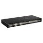 Switch D-Link DGS-1520-52, 48 porturi Gigabit, 4 porturi SFP, Capacity 76Gbps, 16K MAC, 17" Rackmount, 1*fan