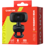 CANYON webcam C3 HD 720p Black