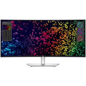 Monitor LED DELL UltraSharp U4025QW 40" Curved, 5120x2160, WUHD, 120Hz, IPS Antiglare, 21:9, 1000:1, 450 cd/m2, 8ms/5ms, 178/178