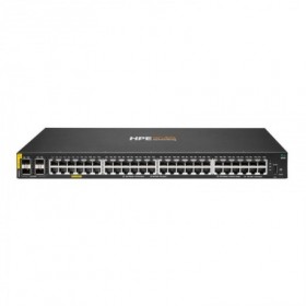 HPE Aruba Networking CX 6000 48G Class4 PoE 4SFP 370W Switch