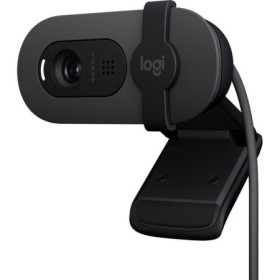 Camera web Logitech Brio 100, rezolutie 1920 x 1080 Full HD, 30 fps, microfon incorporat, conexiune USB-A, lungime cablu 1.5m, n