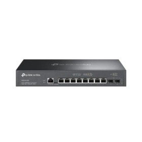 Switch TP-Link SG3210X-M2, 8 x porturi RJ 45, 2 x SFP+, viteza LAN 100/1000/2500 MBps, Layer L2+, capacitate 80 Gbps, dimensiuni