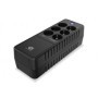 Conceptronic ZEUS05E 650VA 360W UPS, Schuko x 6 (3x surge protection 3x surge protection & battery backup), RJ45 In/Out, AVR, 11