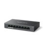 Mercusys Desktop switch 8 porturi Gigabit, MS108GP, 7 porturi POE (1-7) , buget POE: 65 W, Standarde si protocoale: IEEE 802.3x 