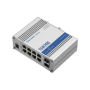 TELTONIKA INDUSTRIAL 8Port Unmanaged POE TSW200, Interfata: 8 x ETH ports, 10/100/1000 Mbps, supports auto MDI/MDIX crossover, 2
