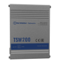 TELTONIKA INDUSTRIAL 8Port Unmanaged POE TSW200, Interfata: 8 x ETH ports, 10/100/1000 Mbps, supports auto MDI/MDIX crossover, 2