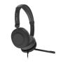 HEADSET AXTEL ONE STEREO HD AXH-ONE , Corded, Headset Conectivity USB-A, USB-C /  with STEREO HD . Speakert Size has 40 mm / Pas