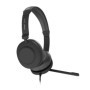 HEADSET AXTEL ONE STEREO HD AXH-ONE , Corded, Headset Conectivity USB-A, USB-C /  with STEREO HD . Speakert Size has 40 mm / Pas