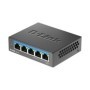 D-LINK DMS-105 UNMANAGED SWITCH 5 PORT, Interfata: 5 x 10/100Mbps/1G/2.5G, Auto MDI/MDIX, CAPACITATE SWITCH: 25gBPS, Packet Forw