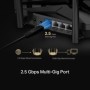 Mercusys MR90X Dual-Band WiFi 6 Router (AX6000), Standarde wireless: Wi-Fi 802.11ax/ac/a/b/g/n , Viteza wireless:  4804 Mbps (5 