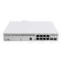 MIKROTIK, CSS610-8P-2S+IN, 8P, 2 SFP+ Port , Indoor Switch, SwitchOS Lite, 64 KB Flash, interfata: 8 x 10/100/1000 POE, 2 x SFP+