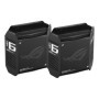 Kit Routere Wireless Asus GT6(B-2-PK)Black, tri-band, WI-FI 6, Standard retea: WiFi 6 (802.11ax), IPv4, IPv6, Backwards compatib